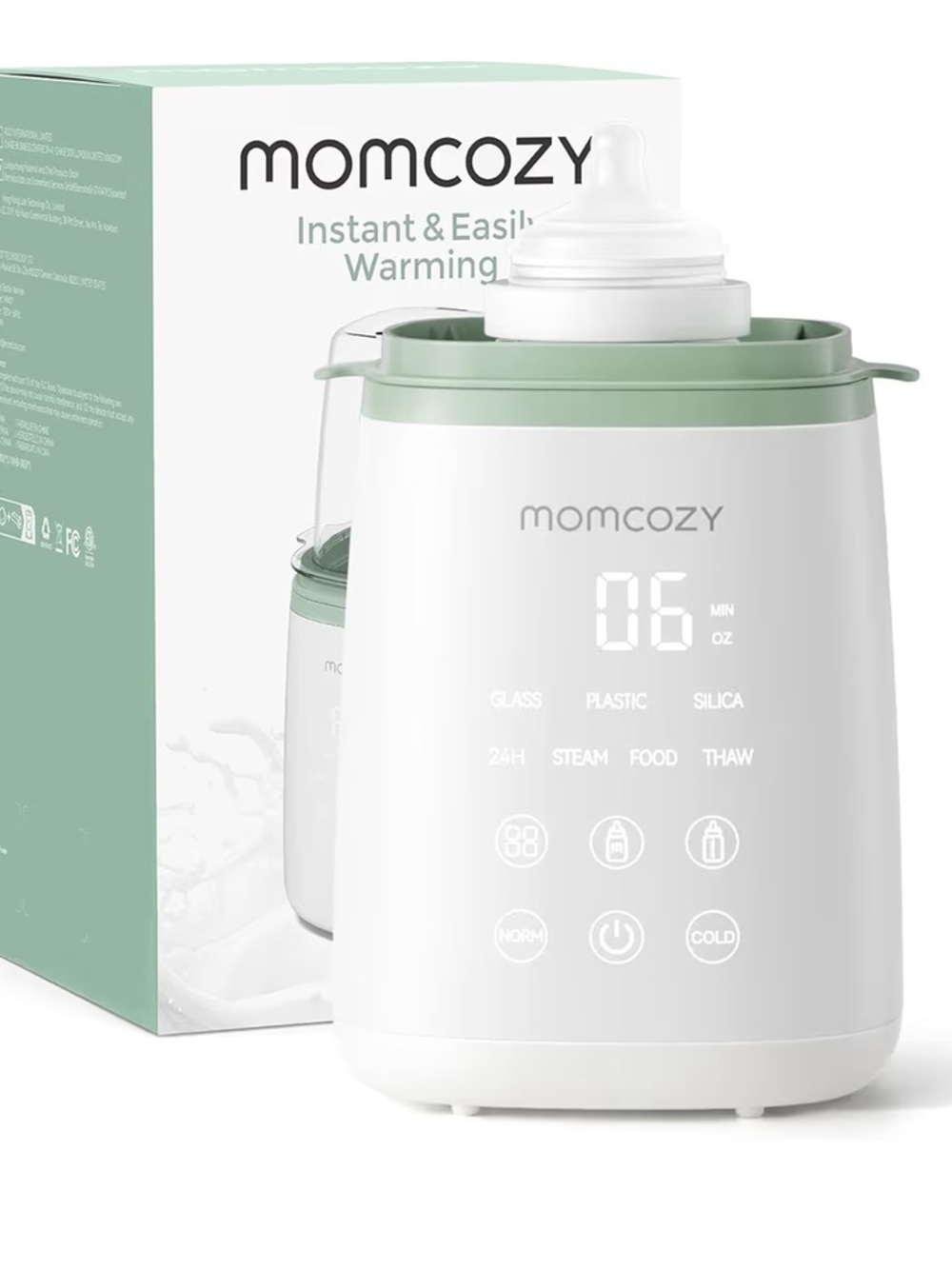 Momcozy Bottle Warmer for Baby, Fast Heating Breastmilk for All Bottles